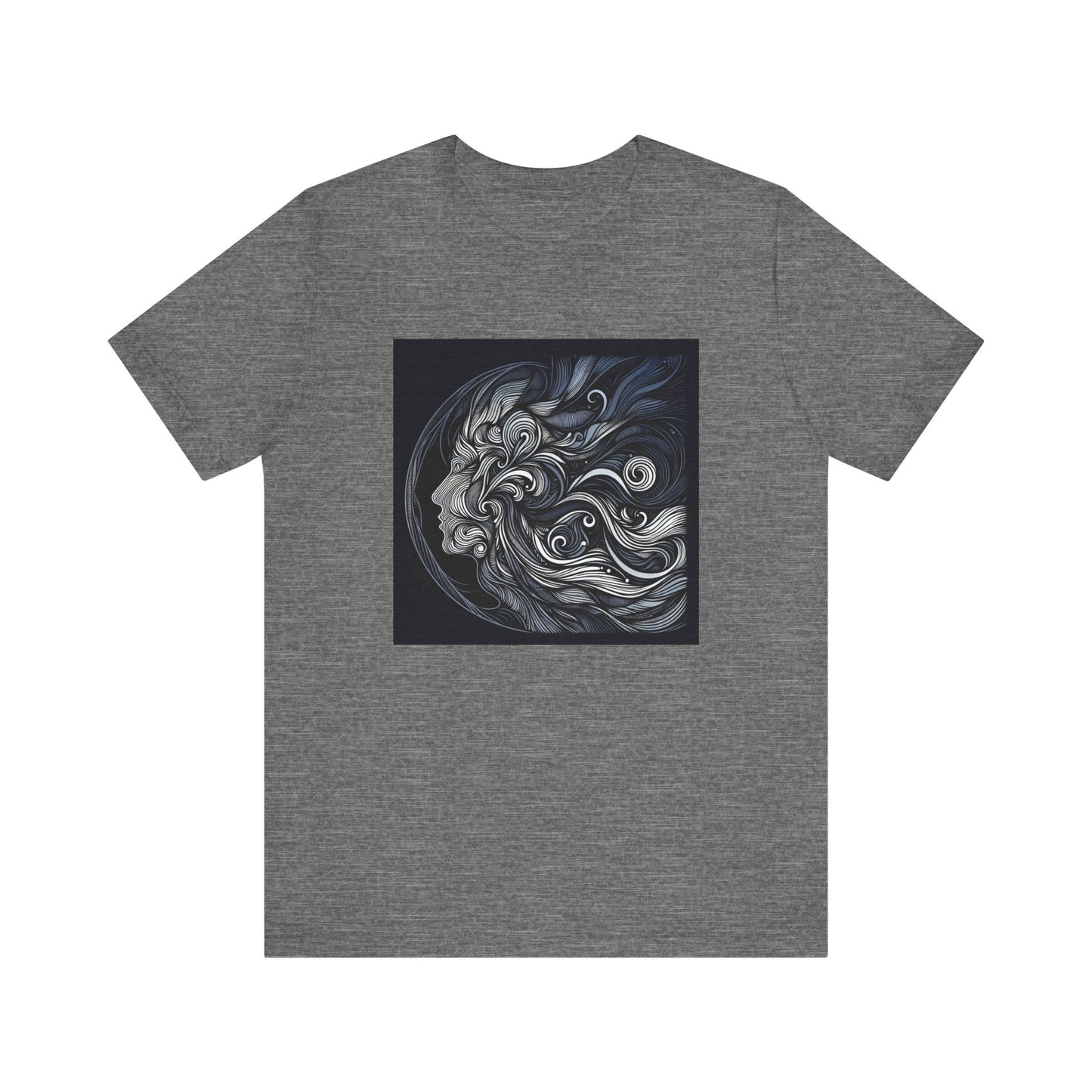 Flowing Lines: Wear Your Art in Motion T-Shirt