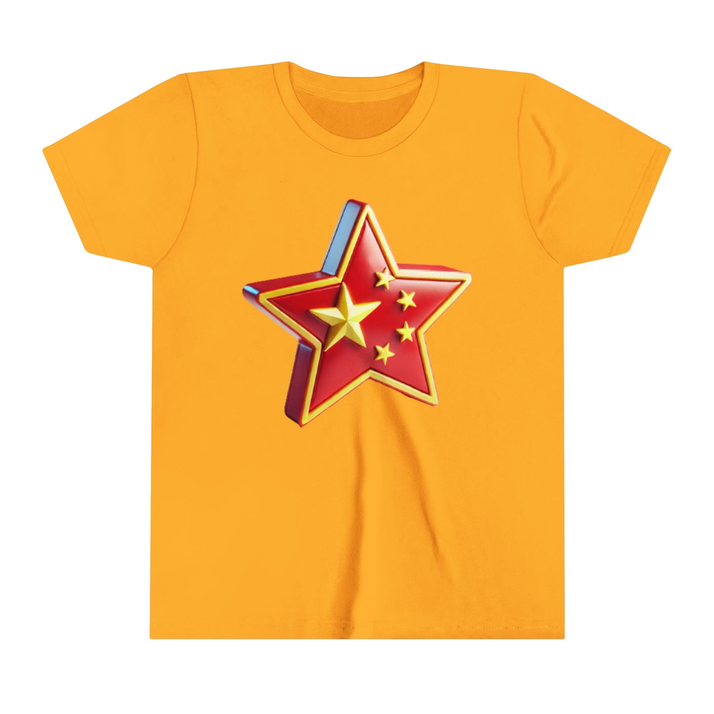 China flag Design(Youth Short Sleeve Tee)