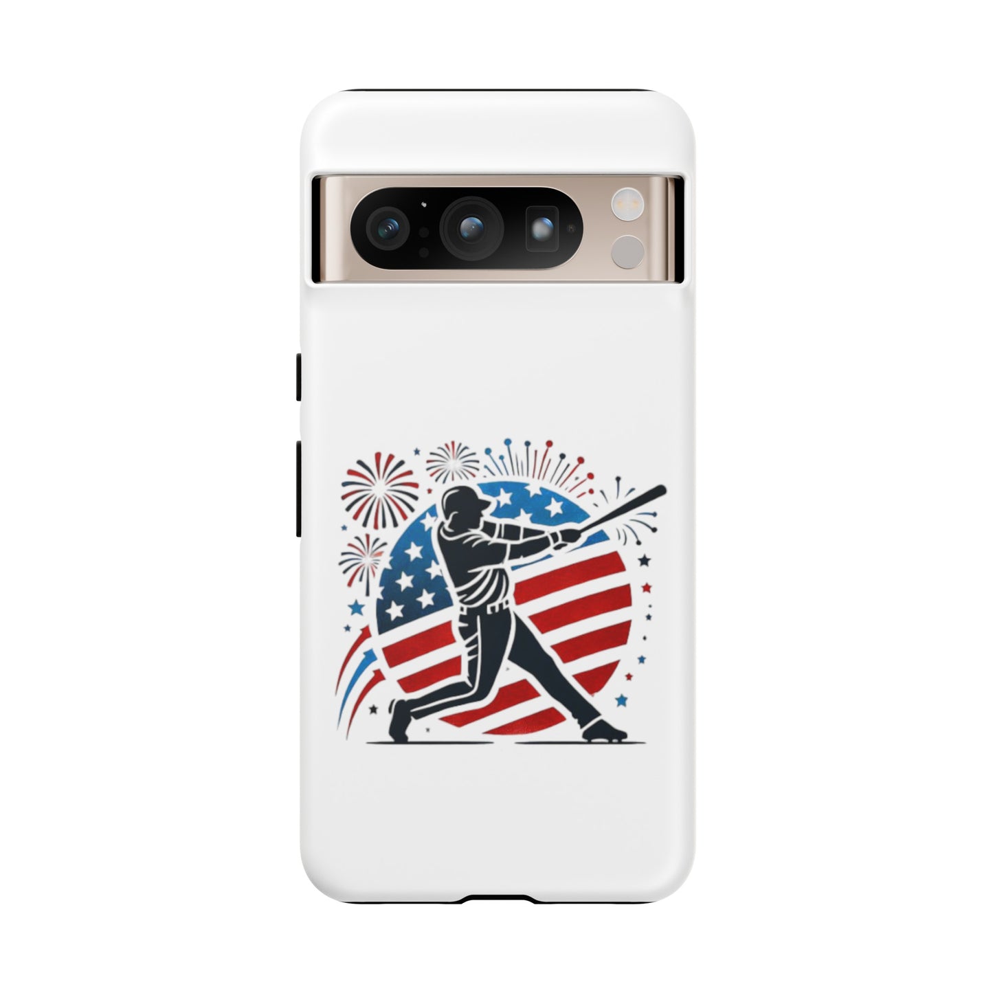 July 4th Baseball design Tough Cases