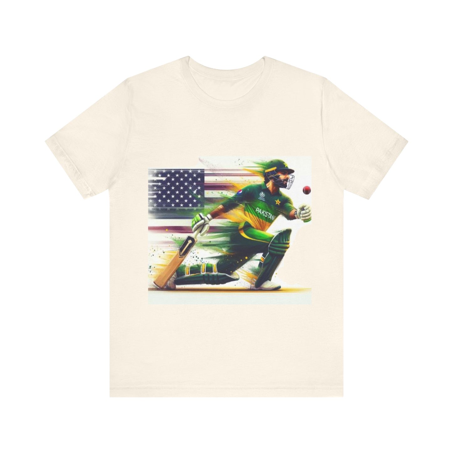 Cricket USA World Cup Pakistan Team Design Unisex Jersey Short Sleeve Tee