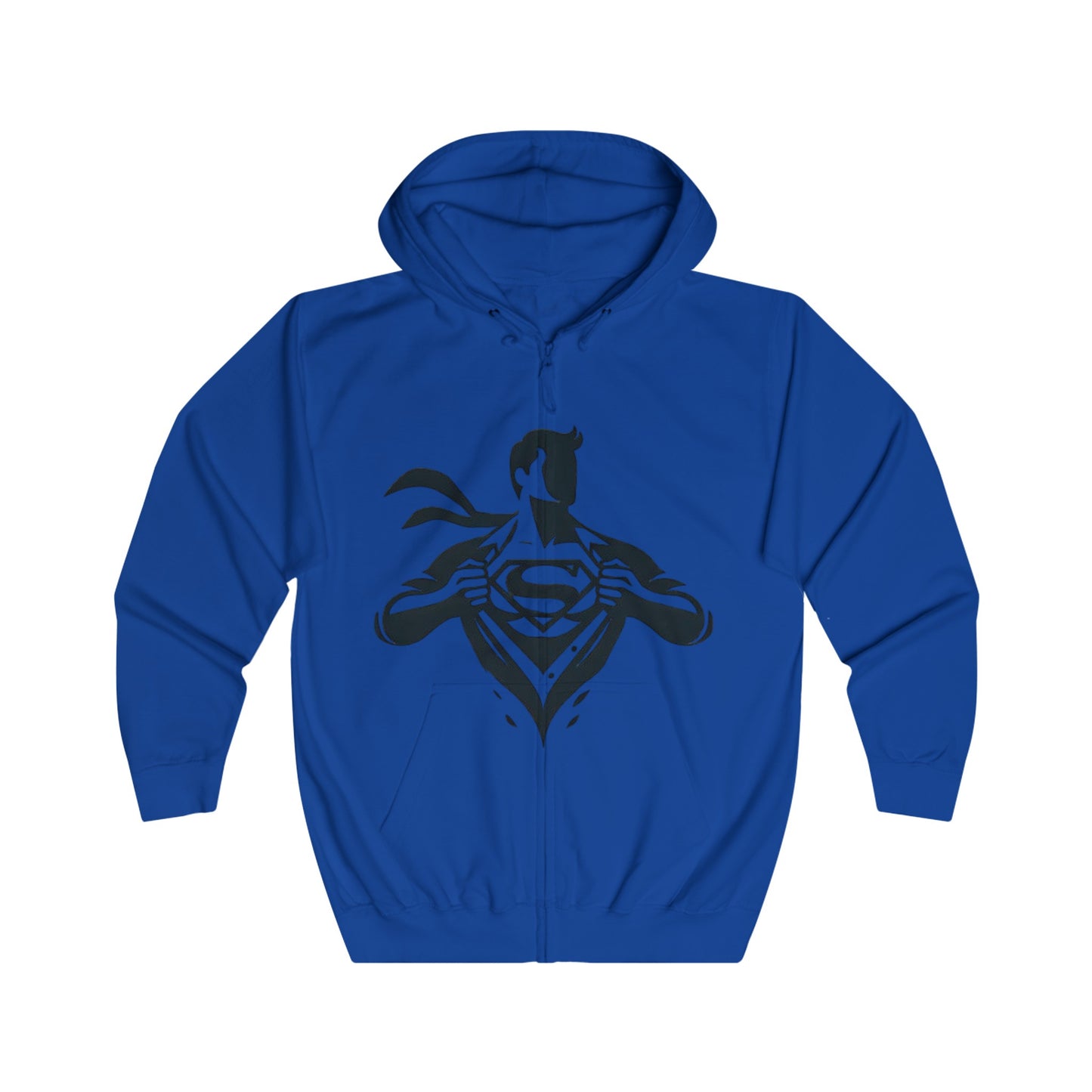 Super Hero Design [Unisex Full Zip Hoodie]