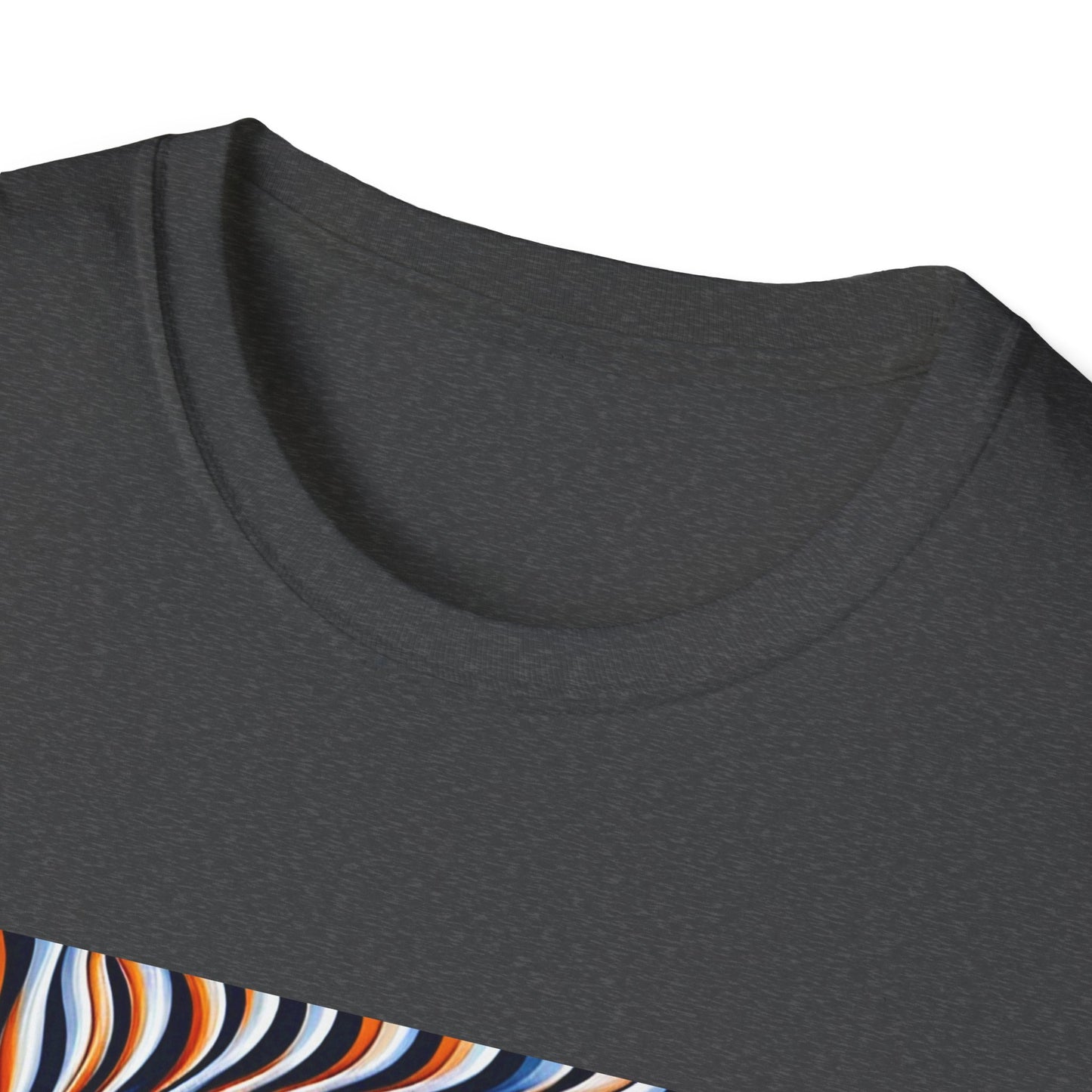 Sweet Swirl: Dive Into the Orange Illusion T-Shirt
