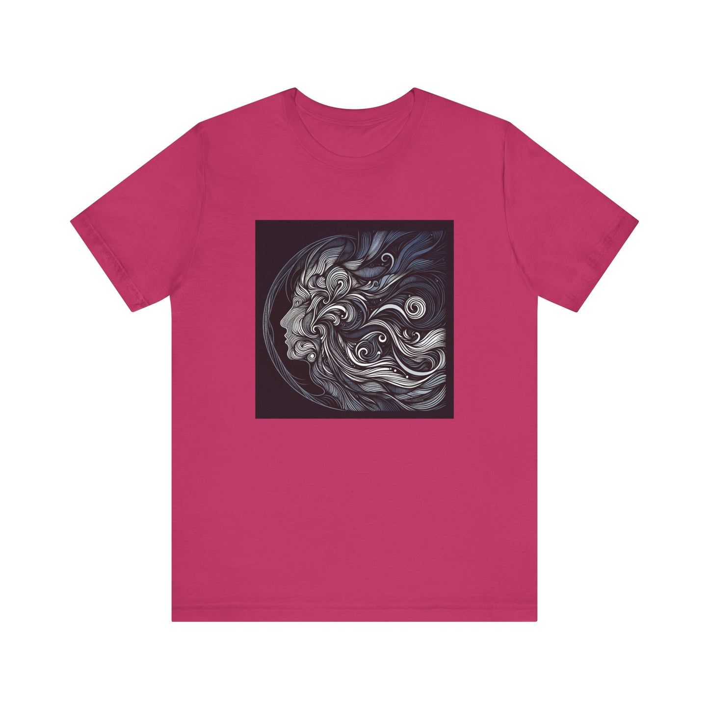 Flowing Lines: Wear Your Art in Motion T-Shirt
