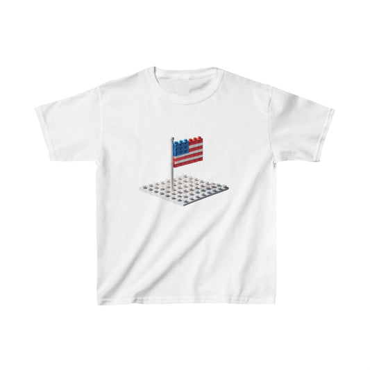 Lego July 4th design  [Kids Heavy Cotton™ Tee]
