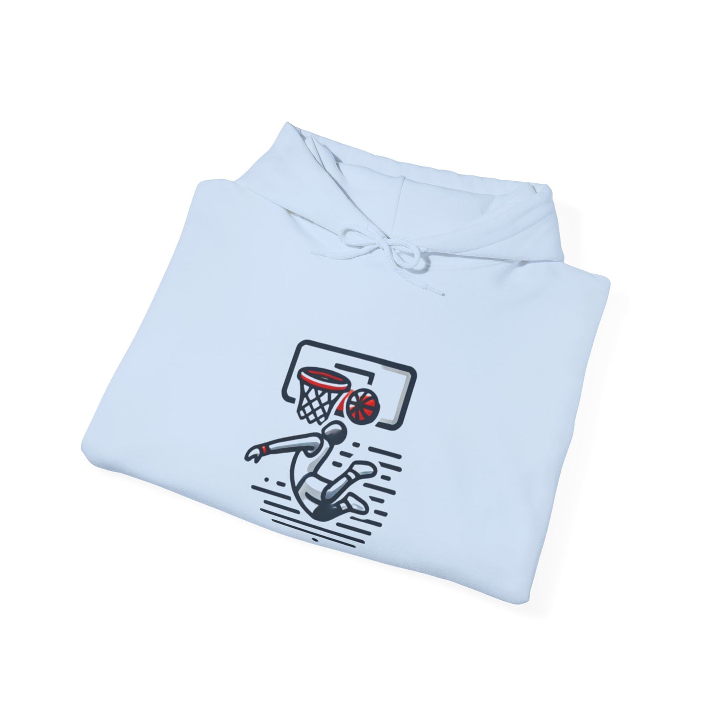 Basket Ball Design [Unisex Heavy Blend™ Hooded Sweatshirt]